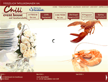 Tablet Screenshot of chilieventhouse.de